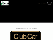 Tablet Screenshot of ancogolfcars.com